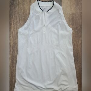 Athleta Momentum Polo Razor Tank Womens Size Large